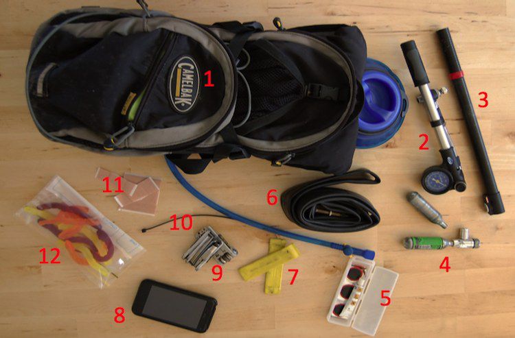What's in my MTB bag?