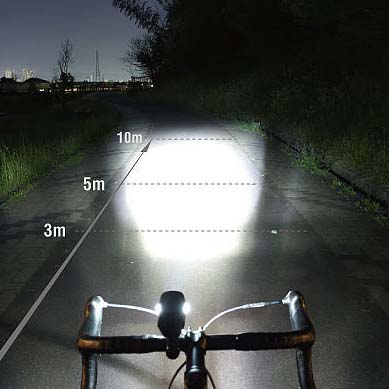bike light lumens