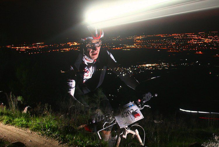 mountain bike led light night riding