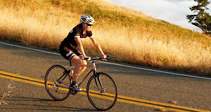womens road bike with straight handlebars