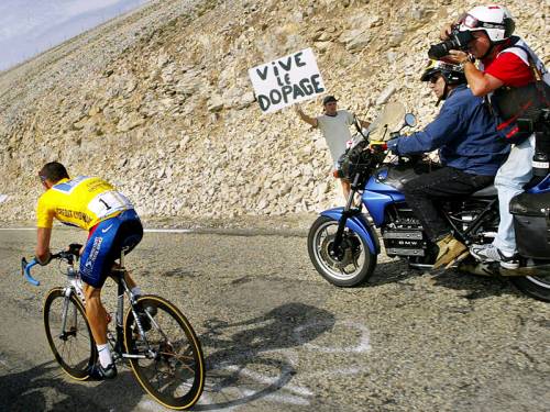 lance armstrong doping sign