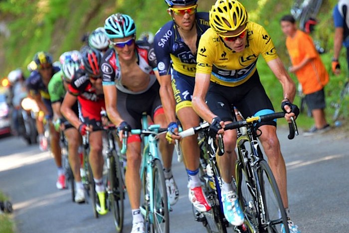 chris froome attack tour de france 2013