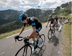 Chris Froome tackles the Pyrenees