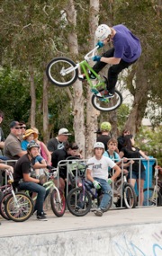 freestyle BMX riders