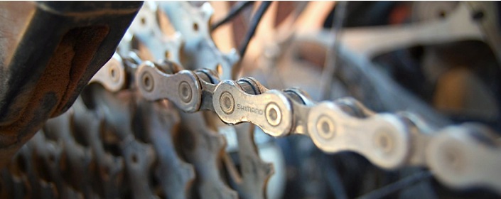 Chain stretch on a mountain bike