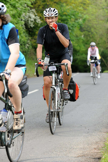 sports drink while cycling