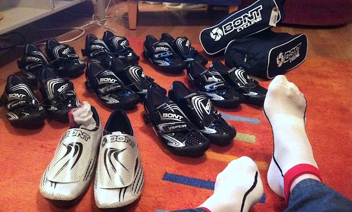 bont track cycling shoes