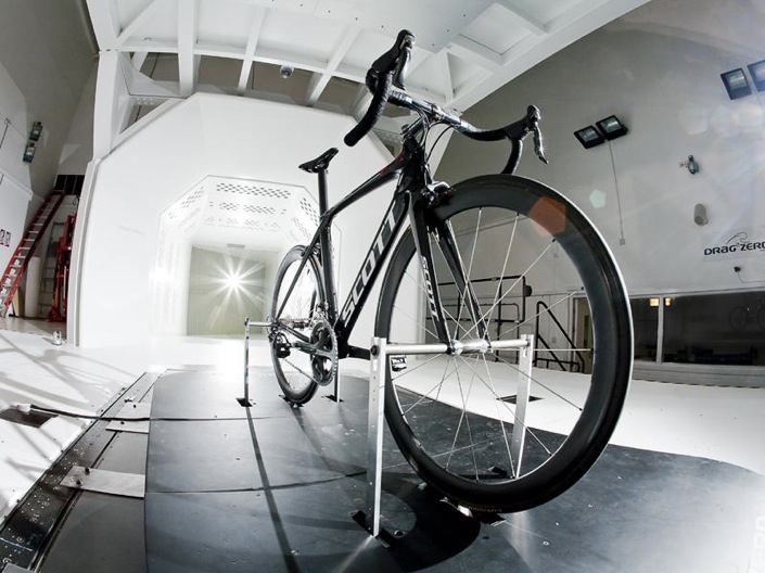 Wind tunnel testing the Scott Foil