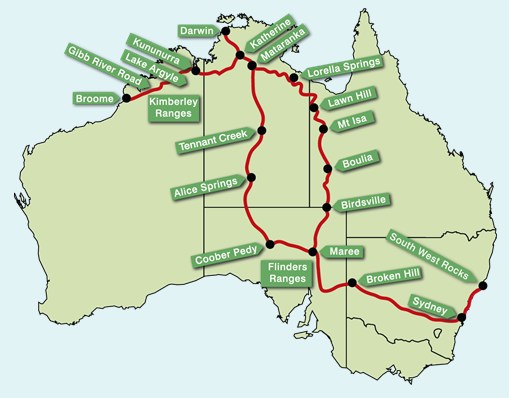 outback cycle adventures Australia