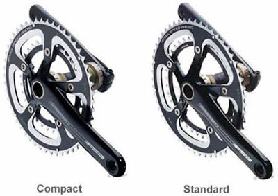 Compact crank vs standard crank