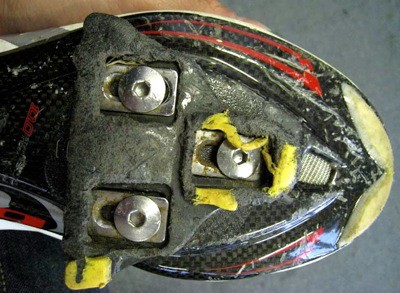 Check your cleats for wear