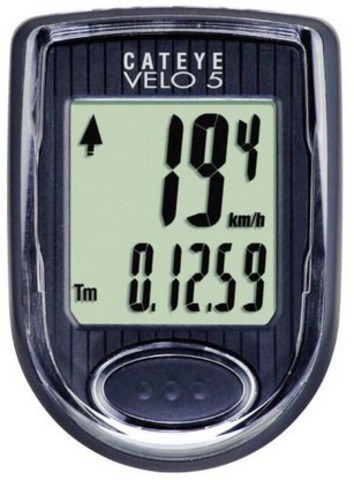 Cateye Velo 5 cycling computer