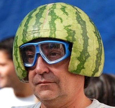 watermelon cycle helmet