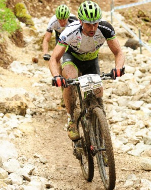 Mountian bike rock garden