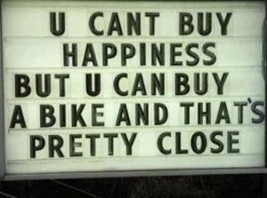 You can buy a bike