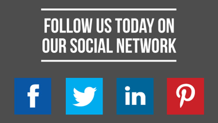 Follow Us on Social Media