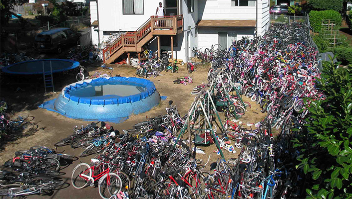 Backyard bikes