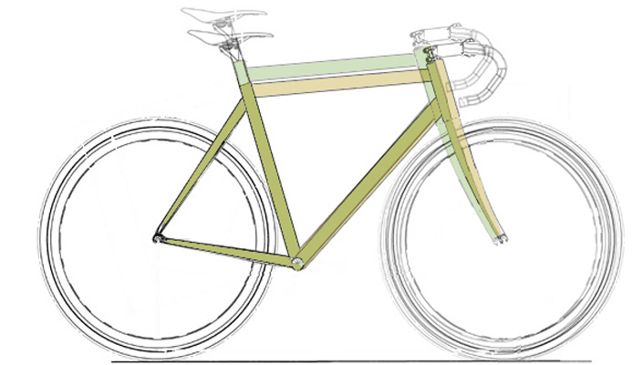 steel frame endurance bike