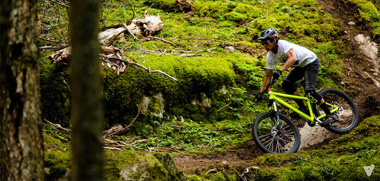 Carving on a hardtail