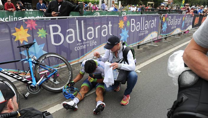 Caleb Ewan after finishing 2nd at Australian Nationals 2015