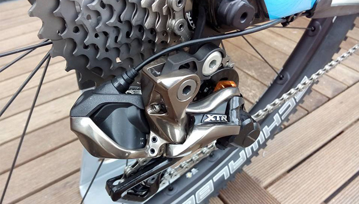 Electronic components comes to MTB via XTR Di2