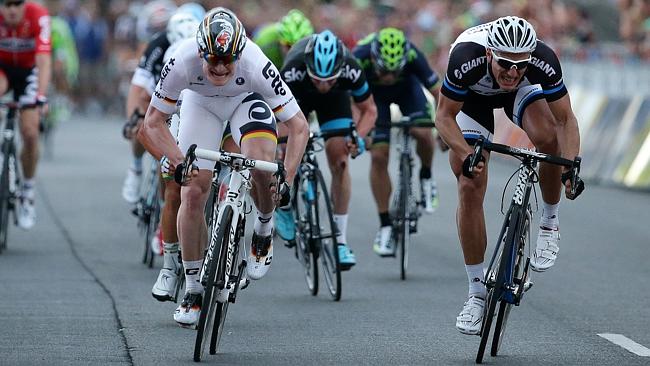 Sprinters Greipel and Kittel.