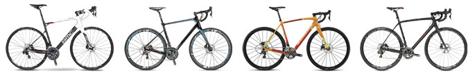 Compare Gravel grinders and cyclocross bikes – Our first 4 picks from BMC, Jamis, Specialized, Trek
