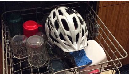 Read 'How to clean and inspect your bike helmet'