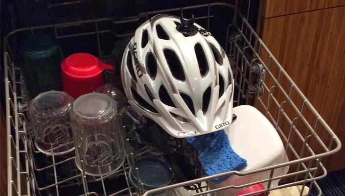 How to clean and inspect your bike helmet