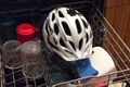 Helmet in dishwasher