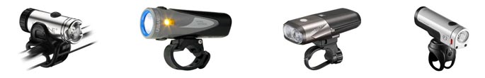 Compare 4 of the best front bike lights of 2015 from Lezyne, Light and Motion, CatEye, Bontrager
