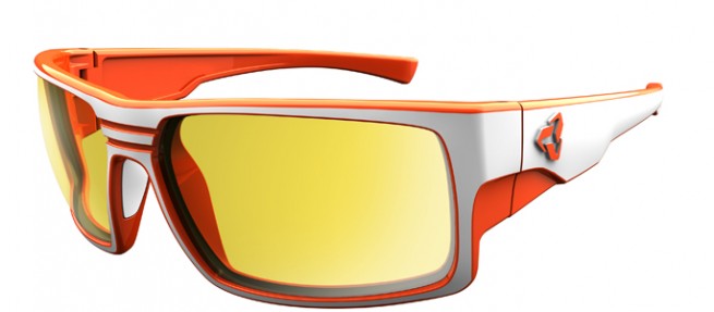 Thorn sunglasses in orange/white by Ryders Eyewear