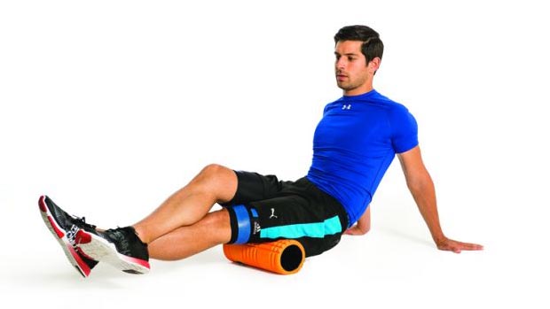 use a foam roller on hamstrings