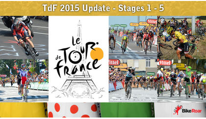 Read 'Tour de France 2015 Update - Stages 1-5'