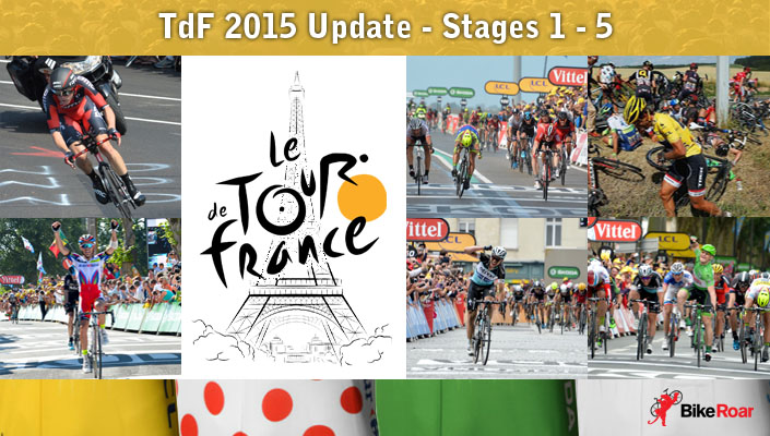 Tour de France 2015 Update - Stages 1 - 5