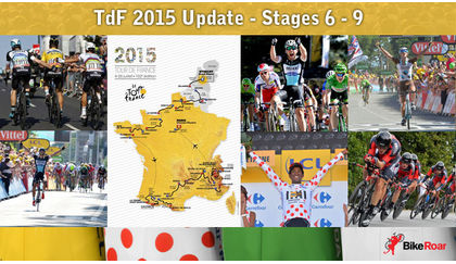 Read 'Tour de France 2015 Update - Stages 6-9'