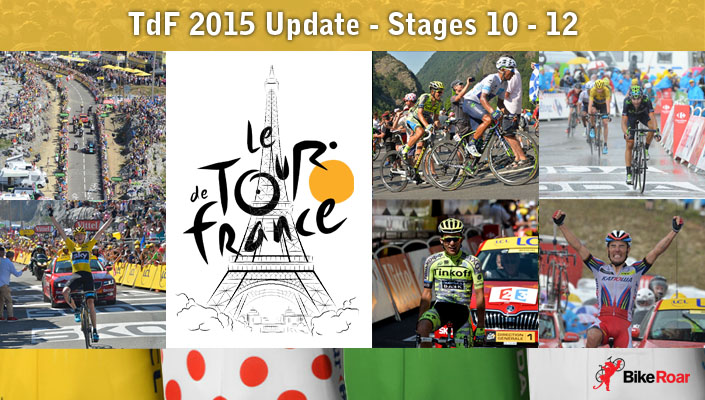 Tour de France 2015 Update - Stages 10 - 12