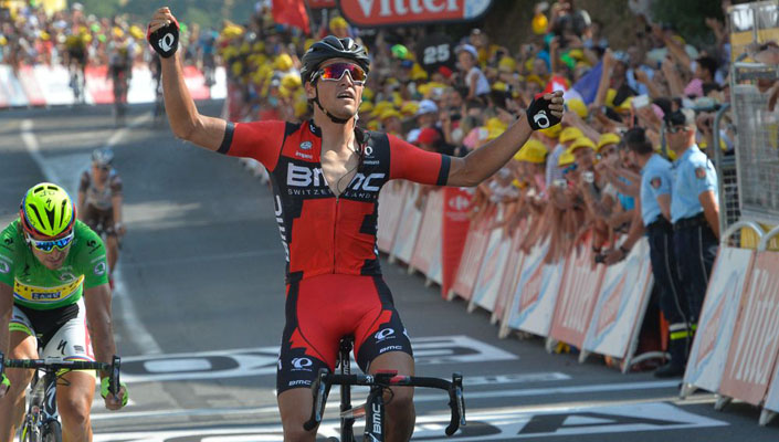 Greg Van Avermaet claims his first Tour de France stage victory