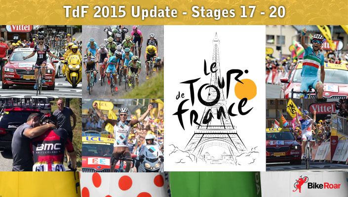 Tour de France 2015 Update - Stages 17-20