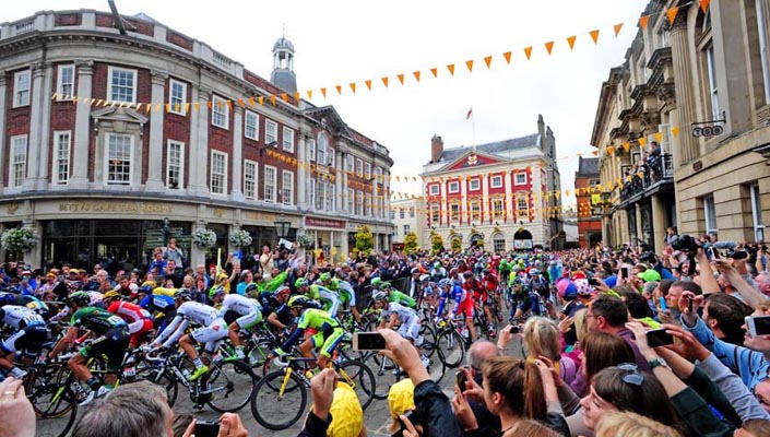 Tour de France celebration in York