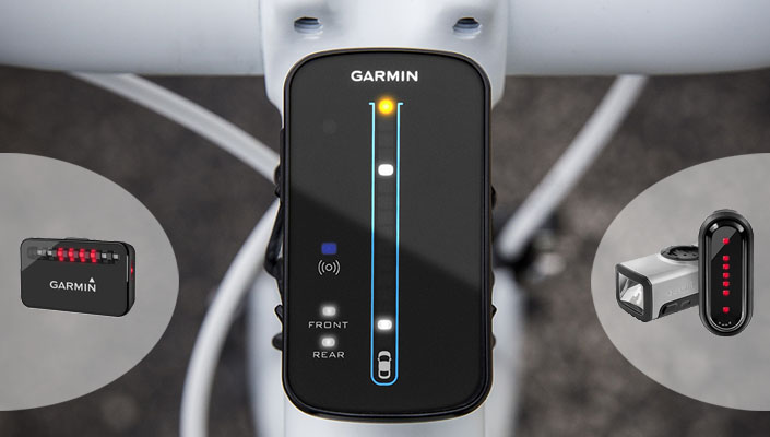tech: Garmin integrated bike radar light system