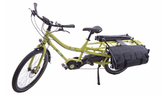 E-cargo bike Spicy Curry by Yuba Bicycles