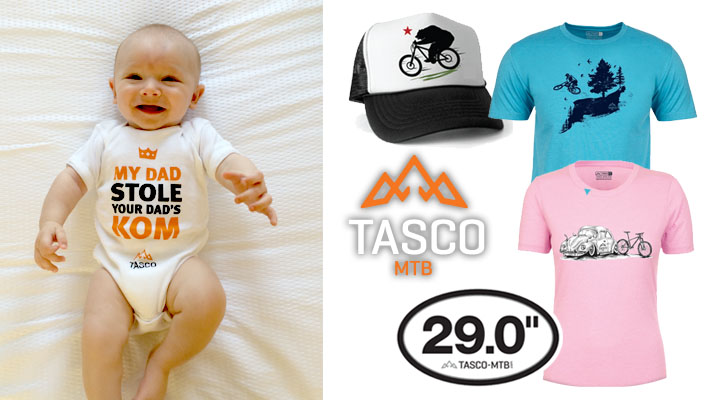 Mountain bike lifestyle apparel and products by TASCO MTB