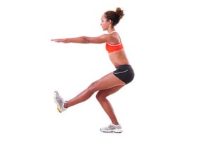 single leg squats