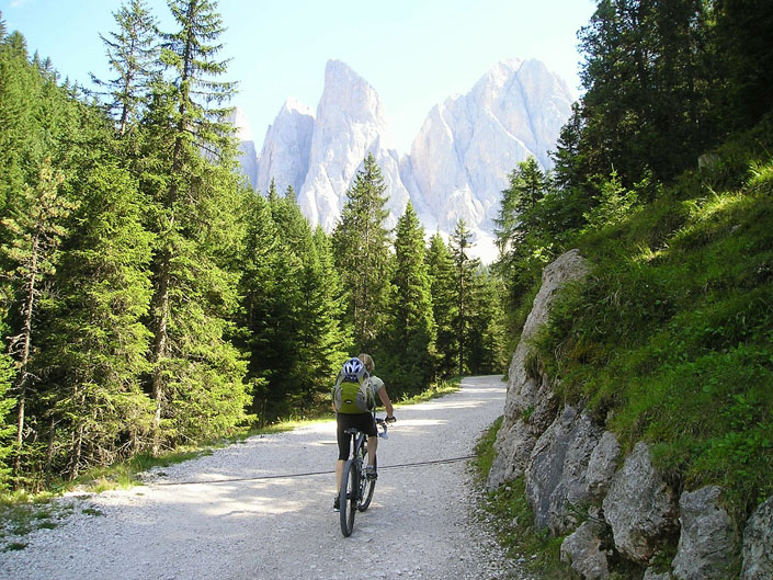 mountain biking