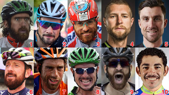 Top 10 cycling beards of the pro peloton