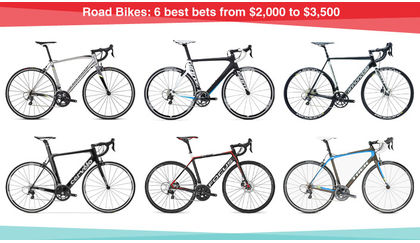 Road Bikes: 6 best bets from $2,000 to $3,500