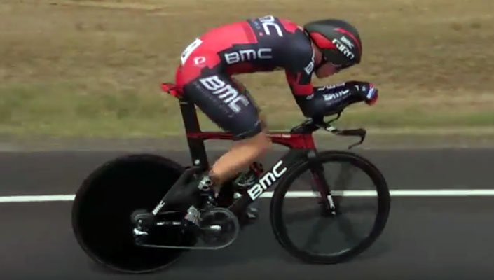 Rohan Dennis on his way to gold at Australia Road National Championships TT