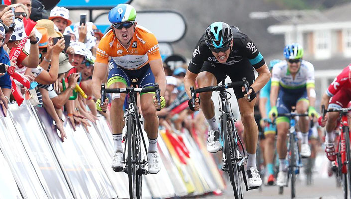 Gerrans takes 2nd win in a row - Stage 4 of the 2016 Santos Tour Down Under