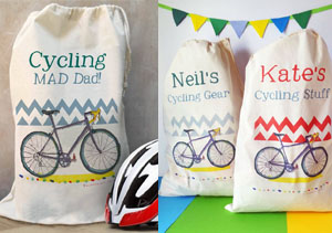 Personalized Cycling Storage Bag by Alice Palace
